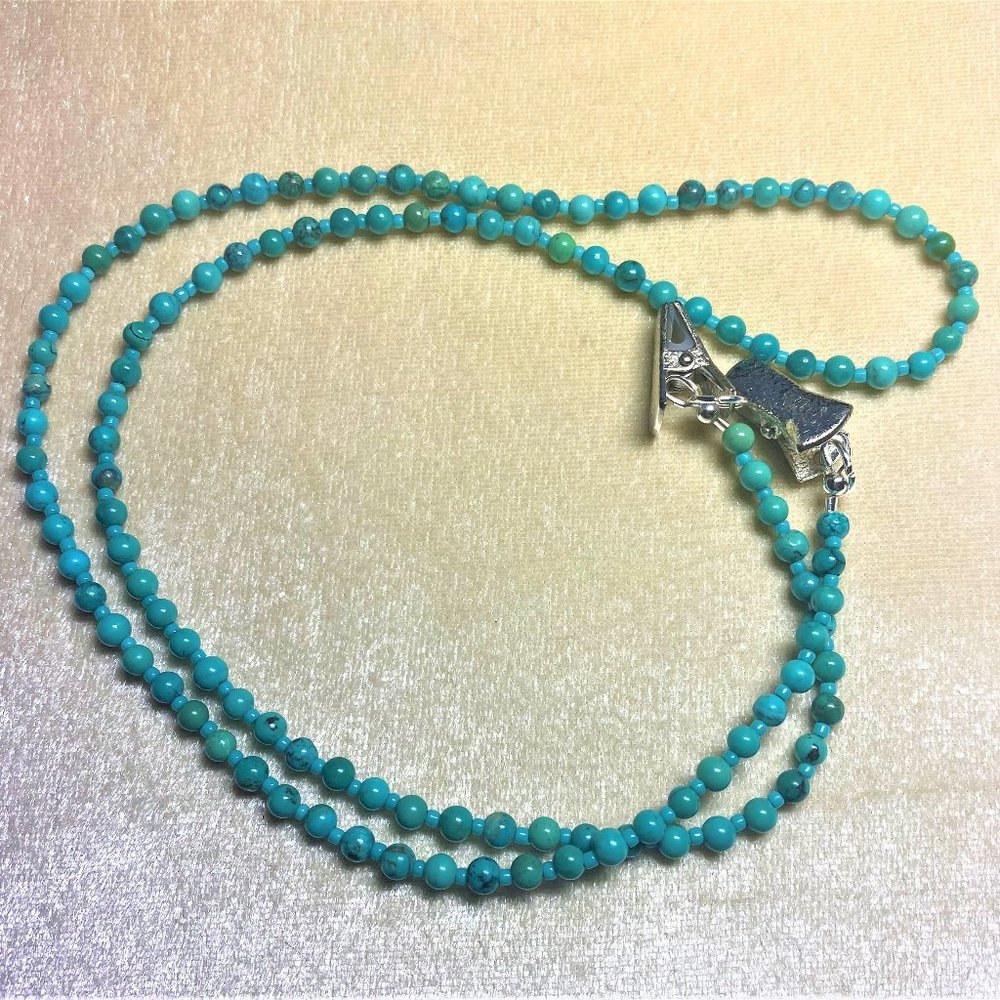 Turquoise Eyeglass Chain #1433